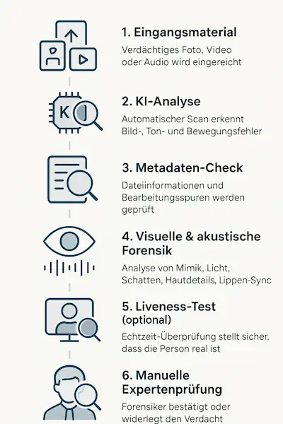Deepfakes erkennen