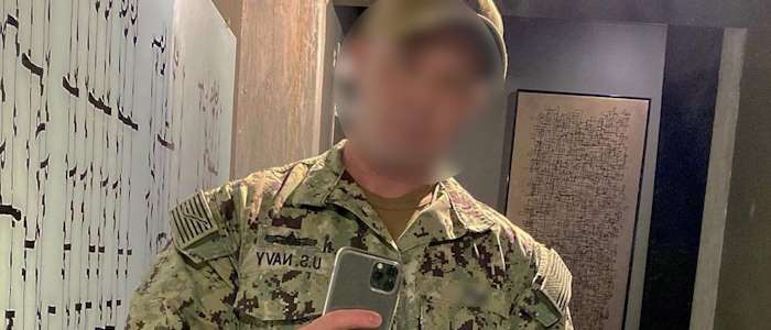 Der angebliche Soldat ist in Wahrheit ein Betrüger