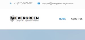 Logo der Fake-Firma EvergreenCargos zur Vorbereitung des Instagram Betruges.