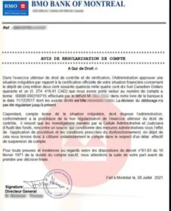 Gefälschtes Schreiben bei einem Betrugsfall