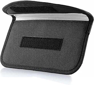 ONEVER Tasche mit Signalblockierungsfunktion [2 Stück], Abschirmung von GPS und RFID, Faraday-Tasche, Hülle für Handy, Autoschlüssel, Schlüsselanhänger Daten- und Persönlichkeitsschutz