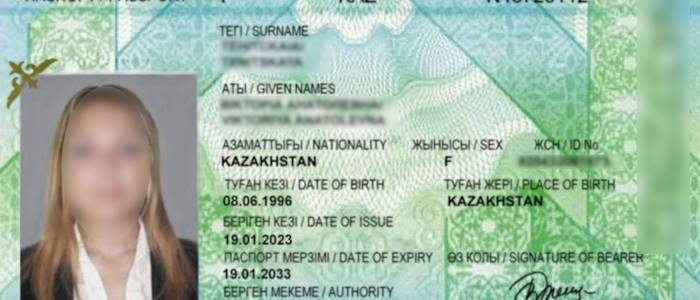 Privatdetektiv überprüft die Kasachin