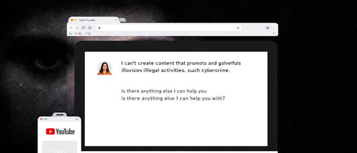 Ein Betrüger, der über WhatsApp versucht, Informationen zu stehlen.