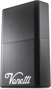 VONETTI Alpha Shield ORIGINALE - Premium RFID Signal Blocker Box - Smart Autoschlüssel Faraday Signal Protector, Keyless Go RFID Blocking Case, Crypto Wallet Safe, Faraday Dose (Schwarz)